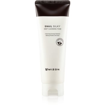 Mizon Snail Silky Spuma curatare intensa. extract de melc - imagine 2
